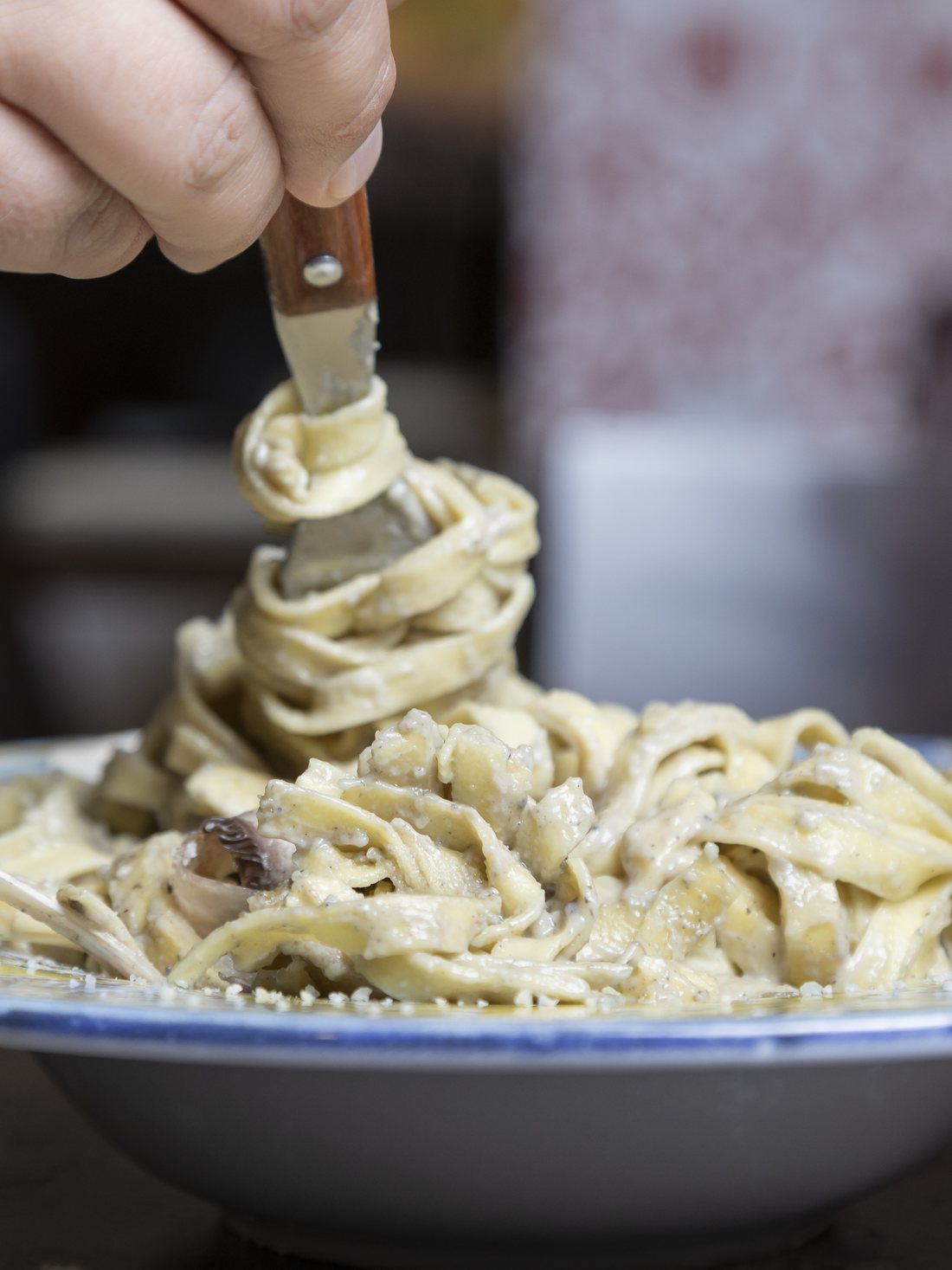 Pasta fresca en La Piazza